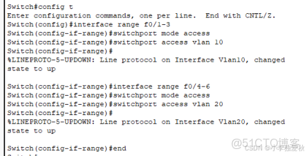 三層交換機實現VLAN間通信（Cisco）_交換機 3層vlan 上行需要幾根線_#計算機網絡_04