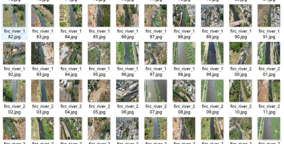無人機視角航拍河道巡檢植被淤泥垃圾檢測數據集VOC+YOLO格式2777張12類別_txt文件