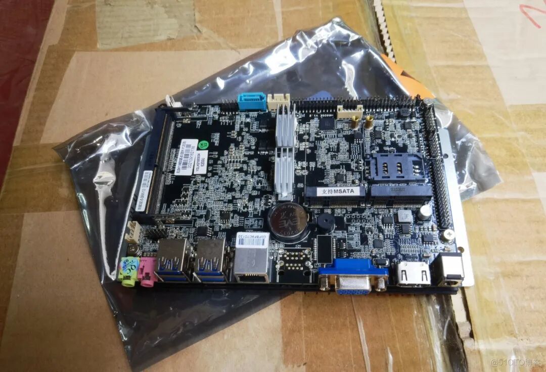 鹹魚大量流出185元全新i5工控主板，支持4K解析，MSATA+SATA雙盤位，可作為飛牛雲NAS神器！_工控_02