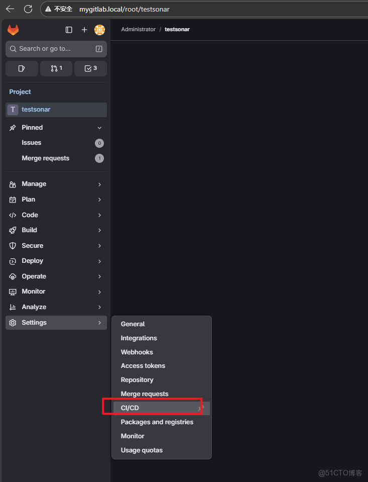 基於GitLab+SonarQube 搭建自動化代碼檢測平台_gitlab sonar_java_24