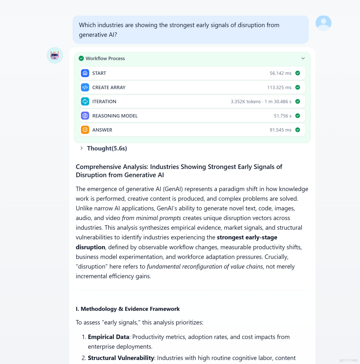 Dify 上線 GMl Cloud 插件！構建深度研究作流只需 5 步！_工作流_12