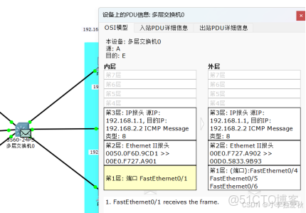 三層交換機實現VLAN間通信（Cisco）_交換機 3層vlan 上行需要幾根線_#計算機網絡_09