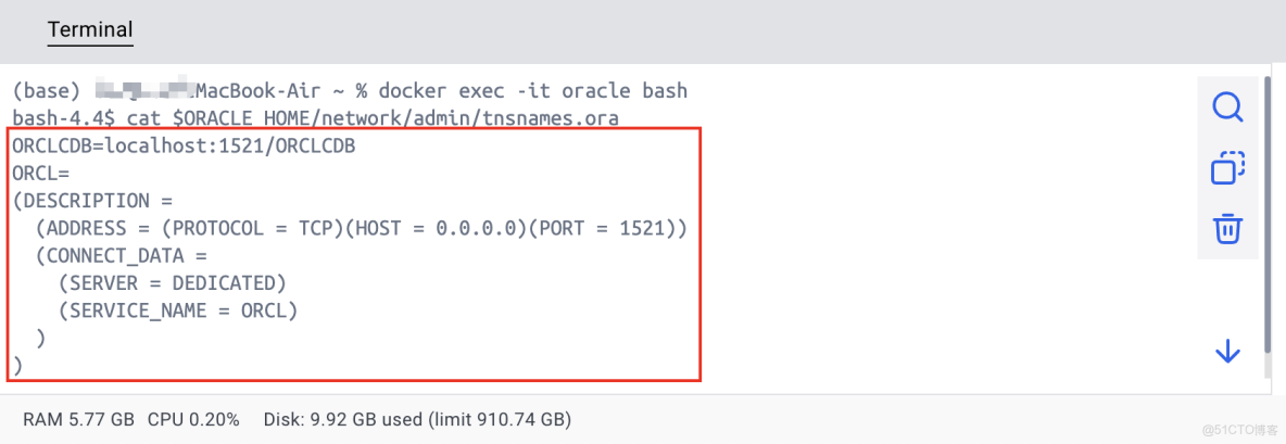 mac下Docker安裝oracle_數據庫_10