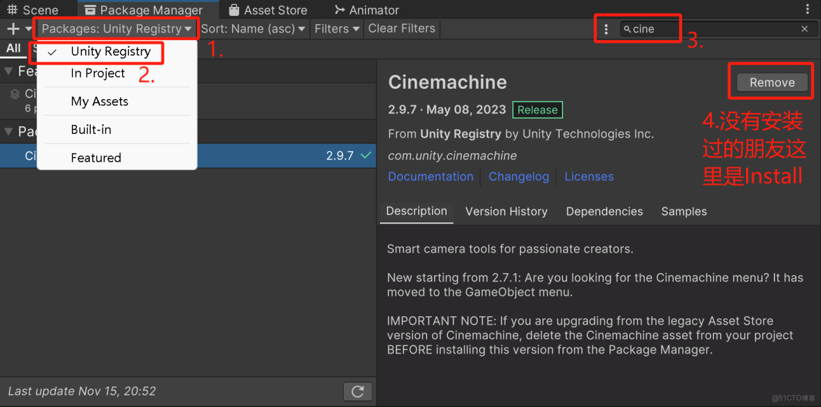 【Unity3D實例-功能-瞄準】舉槍瞄準（一）功能和鏡頭設置_unity3d_03