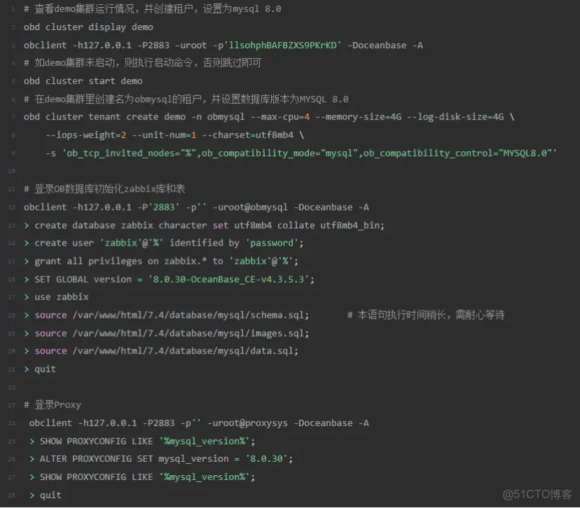 Anolis OS 8.10操作系統下，基於OceanBase-Ce v4.3.5.3數據庫編譯安裝Zabbix 7.4_數據庫_11