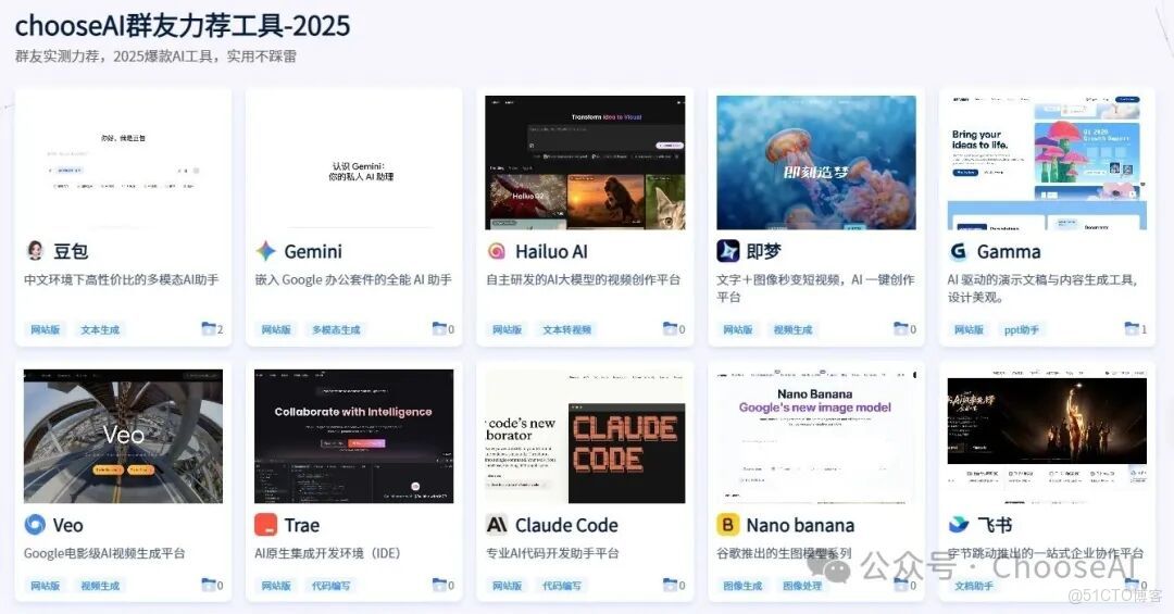 年終AI工具社羣榜單盤點，哪個工具對你的影響最大？_通用辦公工具_02