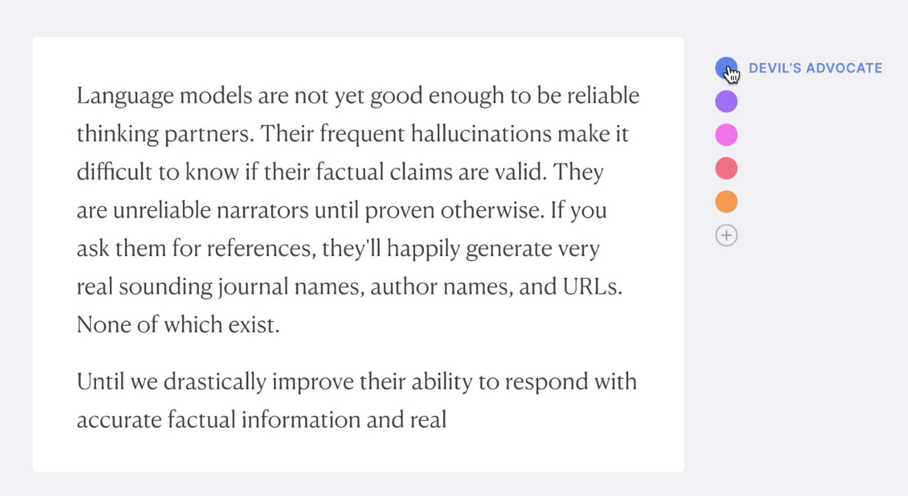 Illustration of Output UX