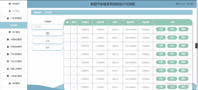 基於springboot的汽車租賃管理系統的設計與實現_租車管理系統前端_#spring boot_11