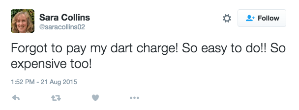 A tweet tagged with forgetting and cost