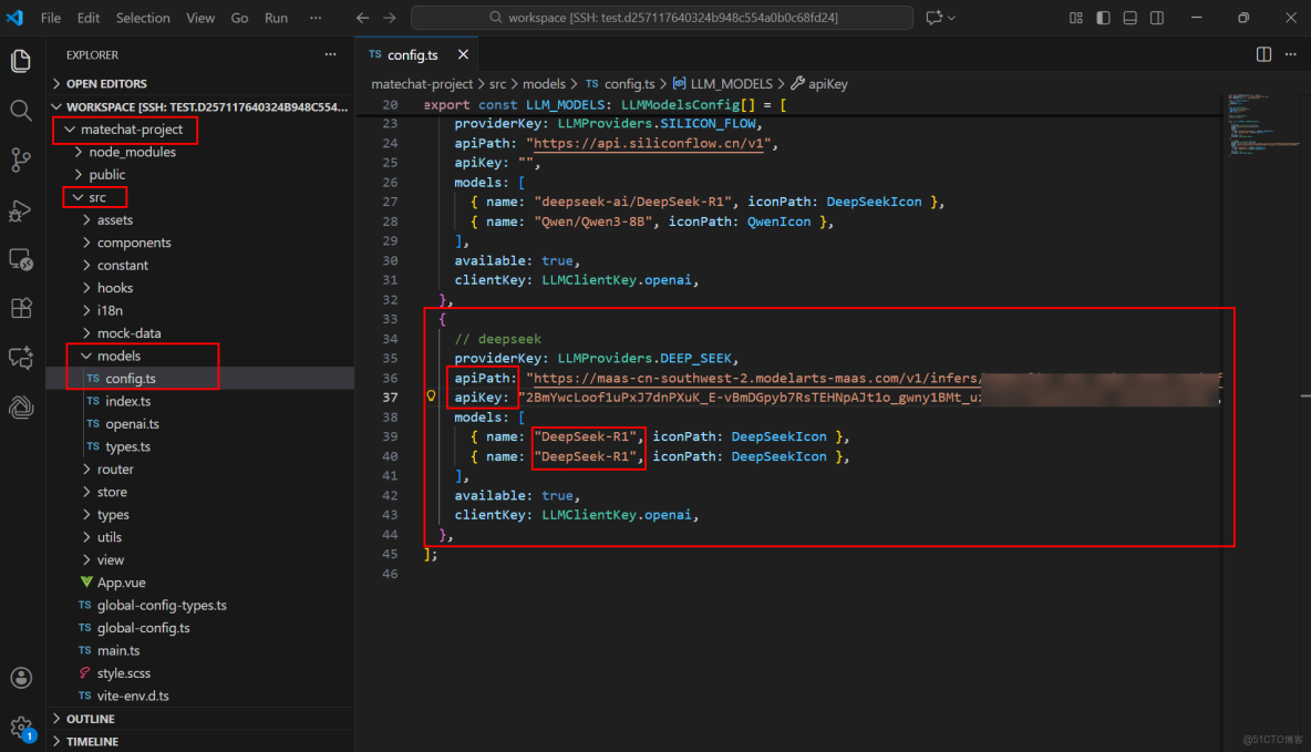 ​​基於開發者空間雲開發環境，使用MateChat+MaaS構建智能對話應用_開發環境_19