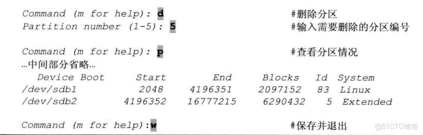 Linux硬盤分區 fdisk 和 parted命令詳解_分區表_11