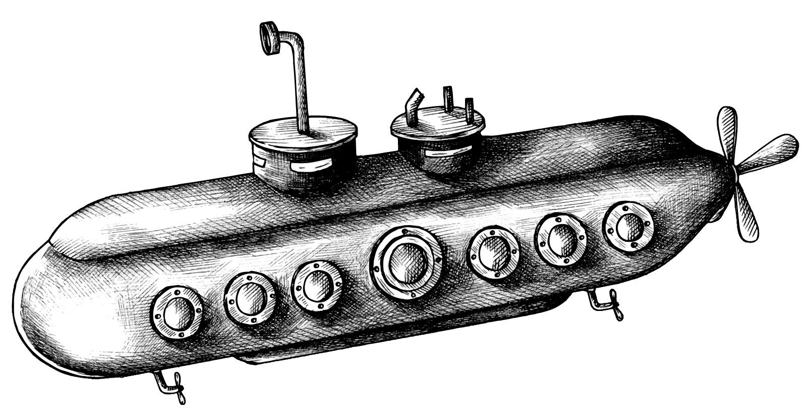 Charcoal illustration example