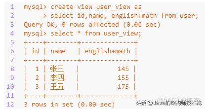 MySQL 21天學習計劃 - 第十五天：視圖與遊標_查詢語句