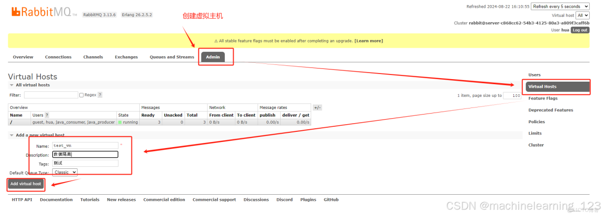rabbitmq環境安裝&java調用小例子_mark223的技術博客_虛擬主機_15