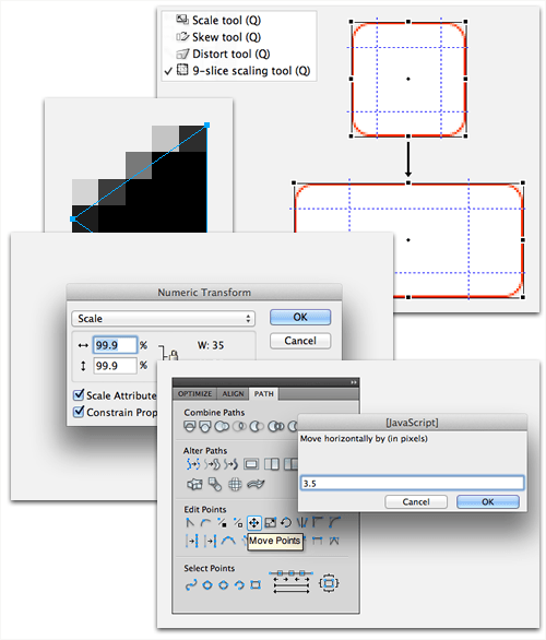 Refining Your Design In Adobe Fireworks (examples)
