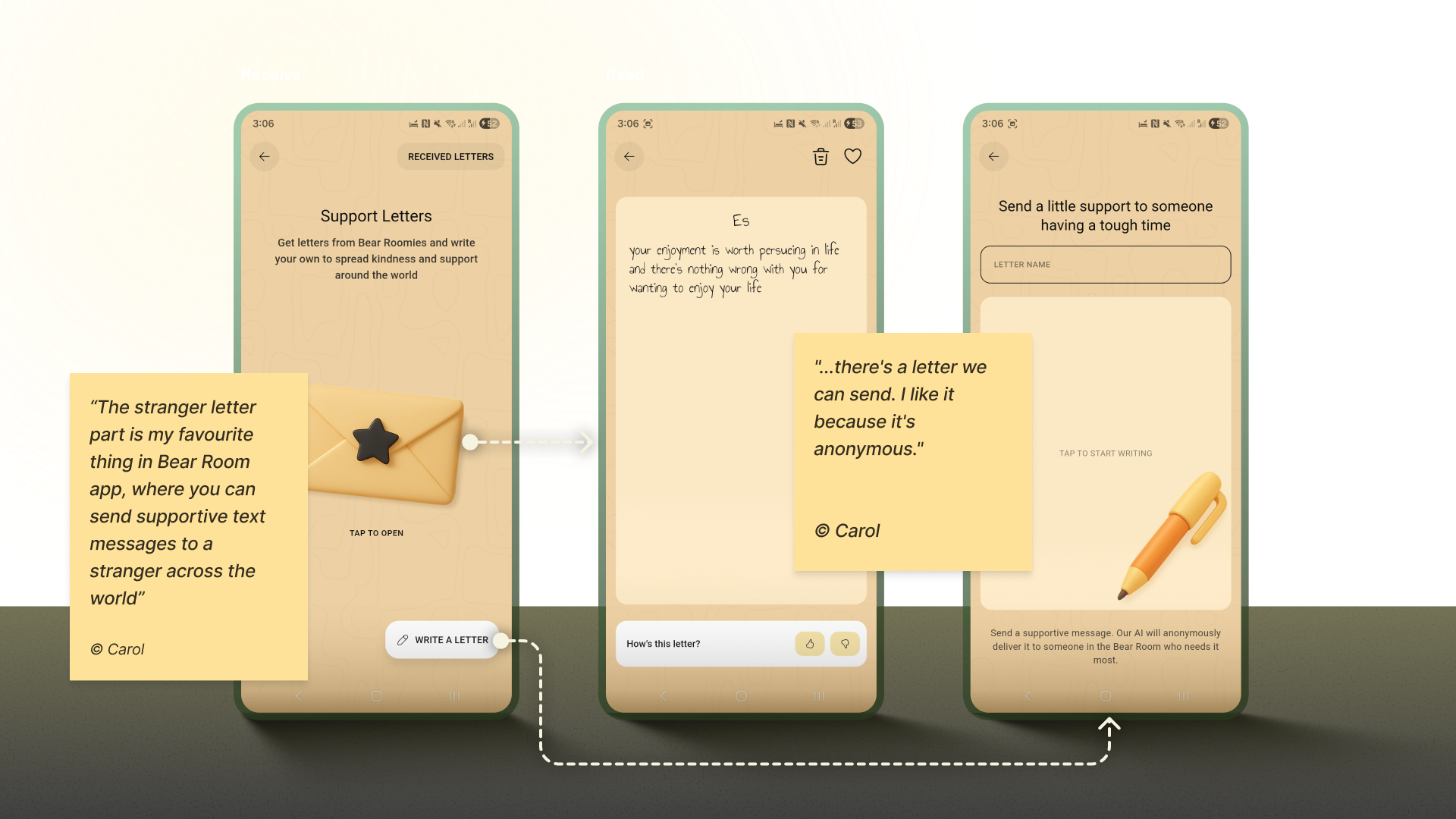 Bear Room’s Letter Exchange