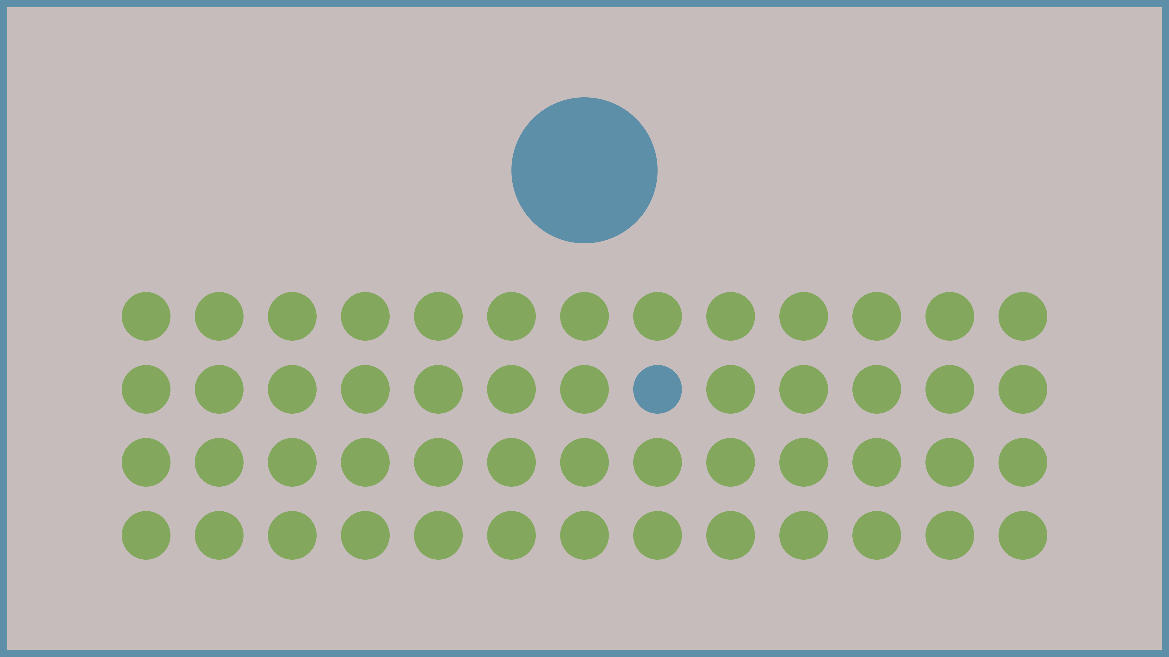 An abstract illustration of Your grass is green enough.