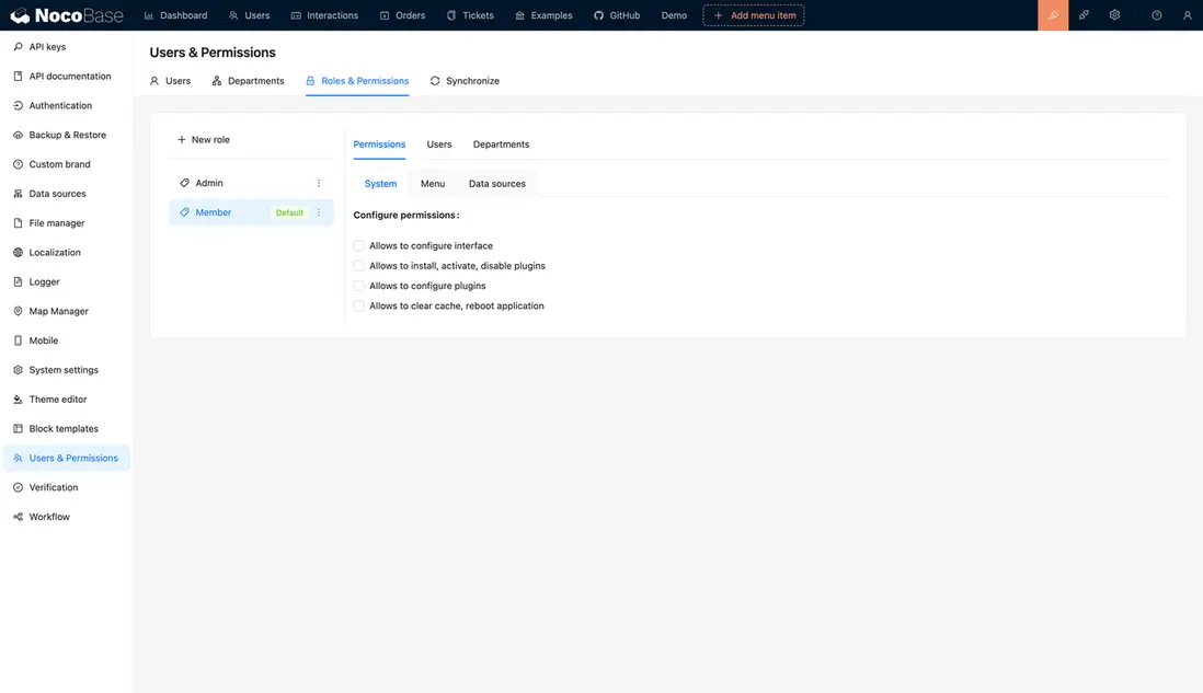 Permission Control Capabilities