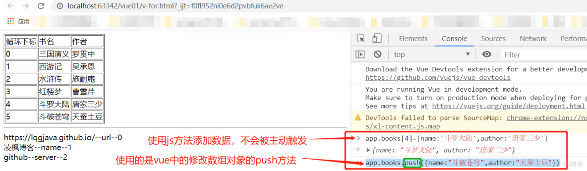 vue 循環數組 數組加索引怎樣實現_#Vue的for循環_03