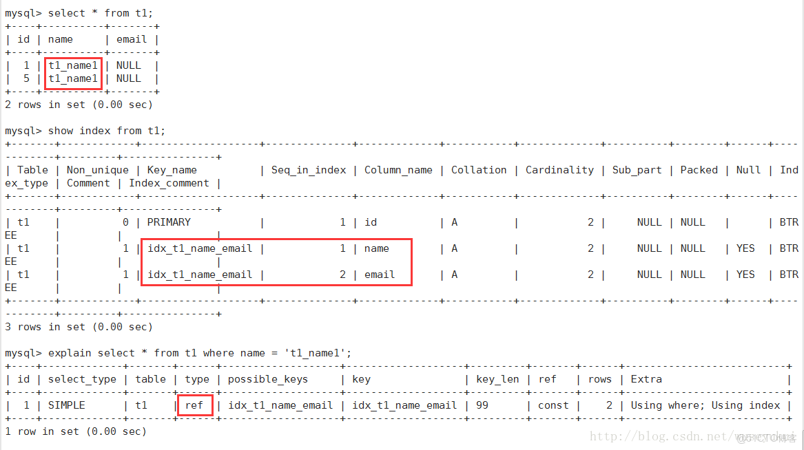 執行計劃如何判斷排序是否走索引_字段_07