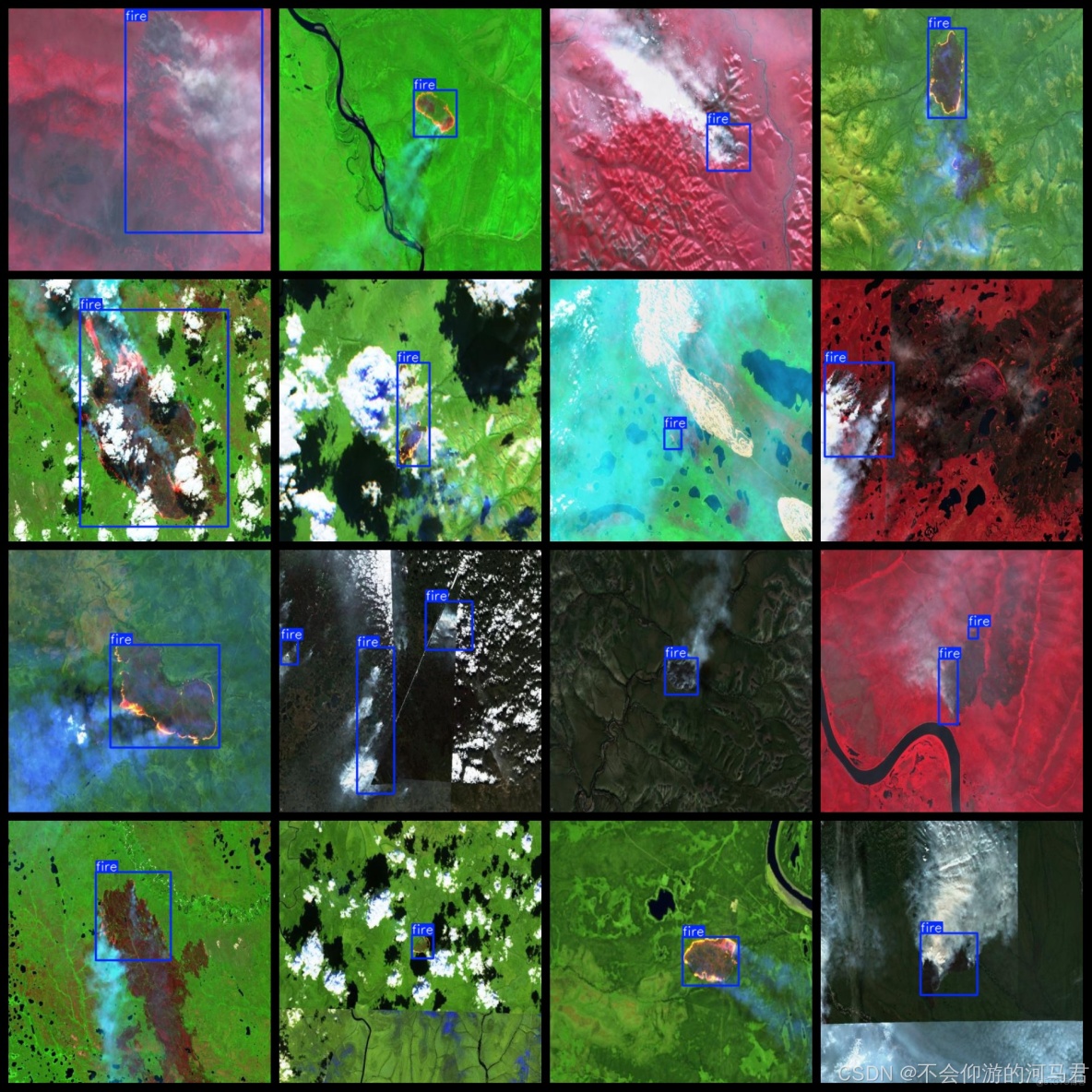 航拍野外火災檢測數據集8857張VOC+YOLO格式_數據集