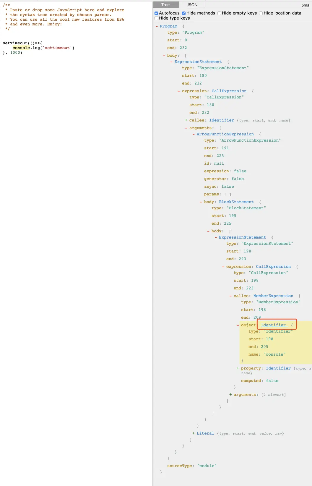 將代碼解析成AST