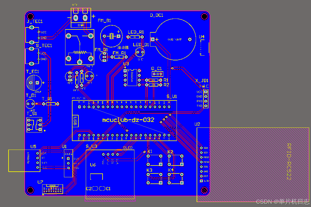 智能門禁_#單片機_04