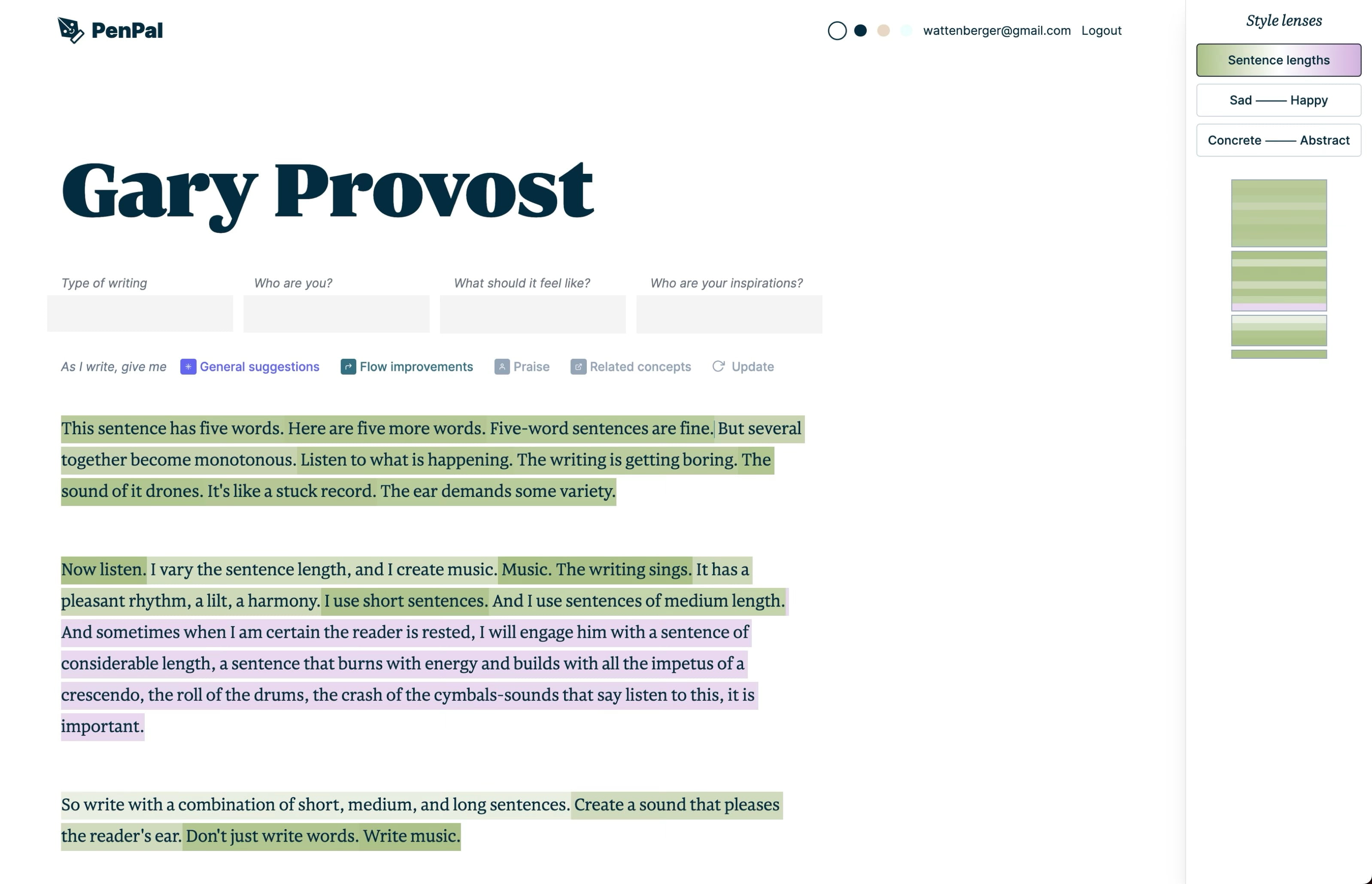 Illustration of Output UX