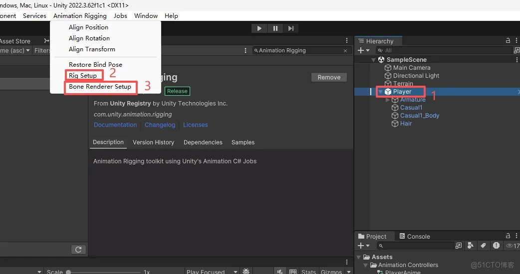 【Unity3D實例-功能-拔槍】角色拔槍（三）IK的使用-緊握武器_遊戲開發_03