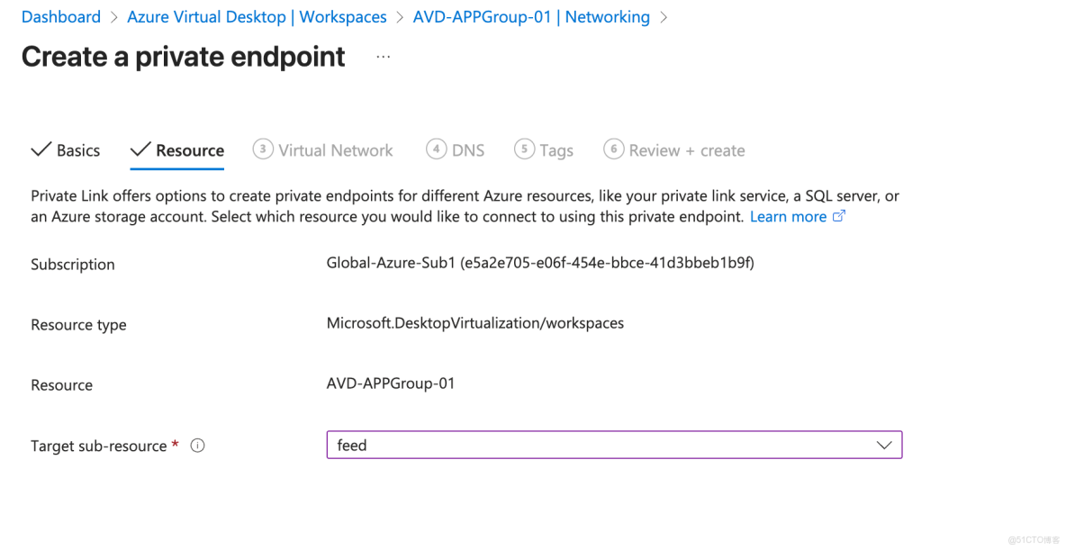 巧用 Azure DNS Private Resolver 實現 Azure Virtual Desktop 純內網訪問_Azure_15