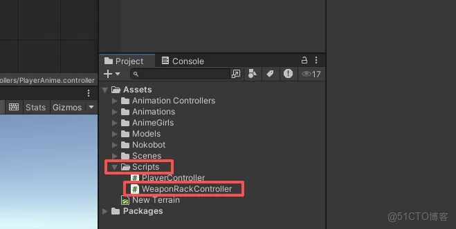 【Unity3D實例-功能-切換武器】切換武器（二）功能實現_unity3d_04