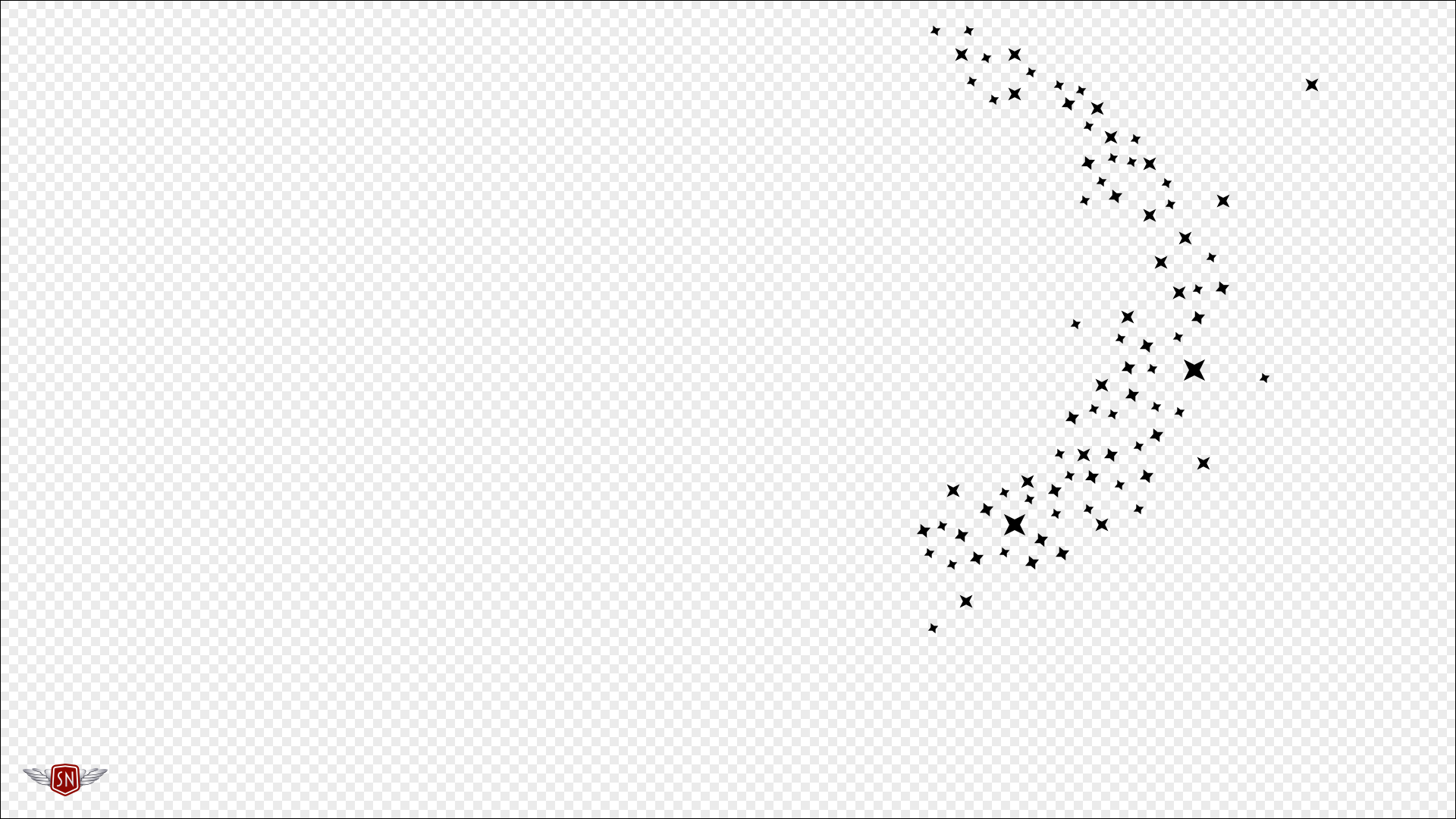 Yogi Bear’s sparkling stars.