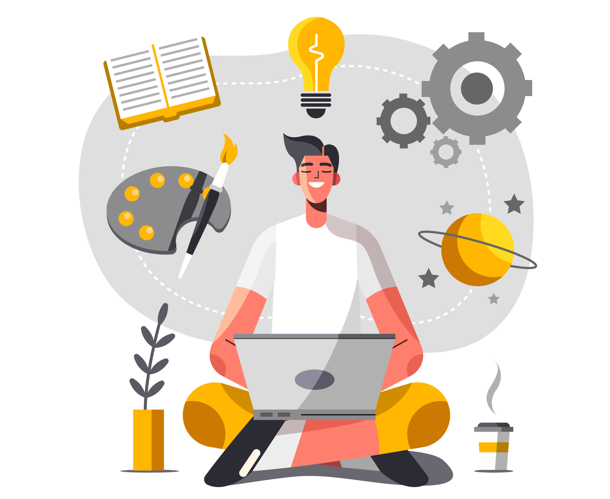 Clean vector illustration example