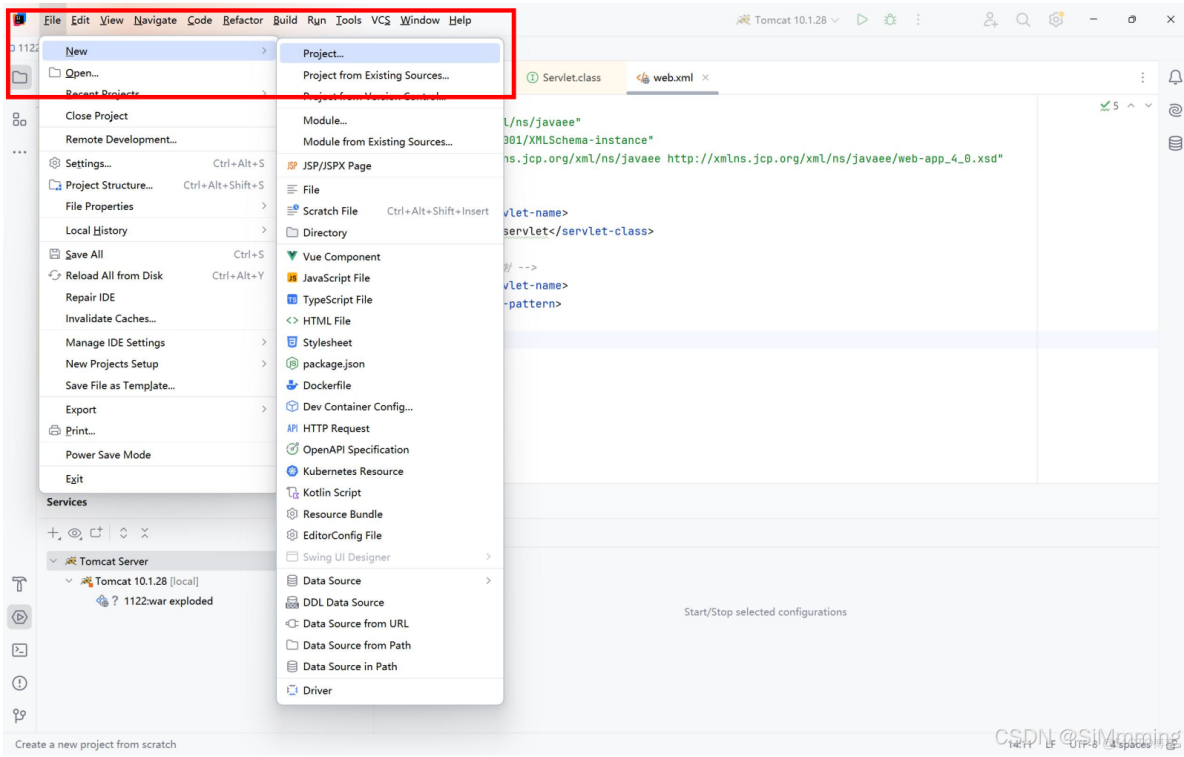 IDEA-java環境配置 Servlet+Tomcat部署教程_超鏈接