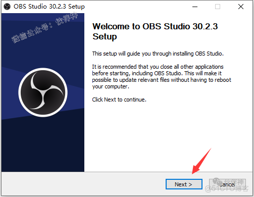 OBS Studio直播軟件下載、安裝和使用教程（附安裝包，圖文並茂）_obs studio直播軟件_03