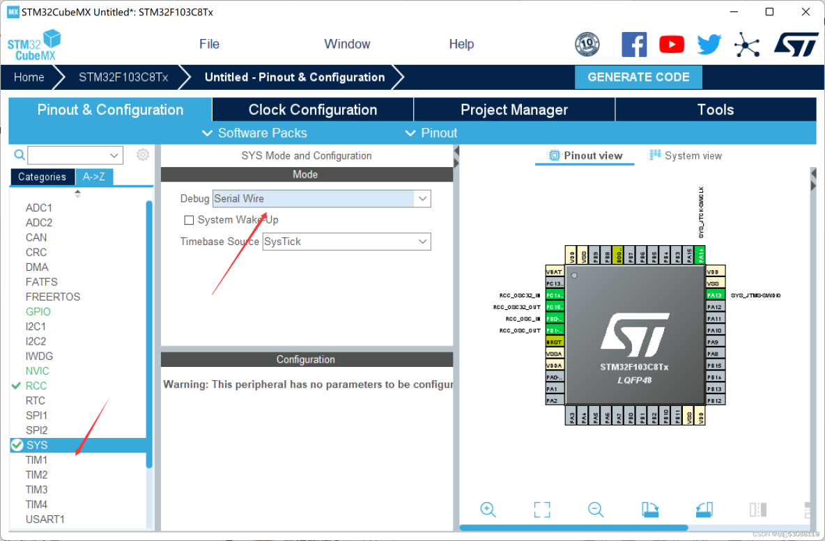 在STM32Cubemx中開發STM32H750 RTC為什麼沒有配置日曆選項_#實時音視頻_05