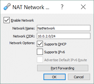 VirtualBox 網絡設置 – 配置 NAT 網絡