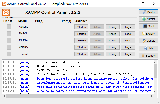XAMPP下載和安裝圖文教程（附安裝包，適合新手）_XAMPP下載安裝教程_11