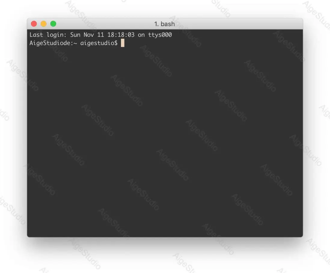 導入 iTerm2 顏色設置成功 —— From AigeStudio