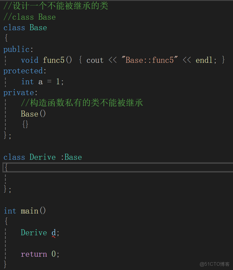 C++——繼承（單繼承、多繼承、菱形繼承）&&虛繼承&&虛基類_派生類