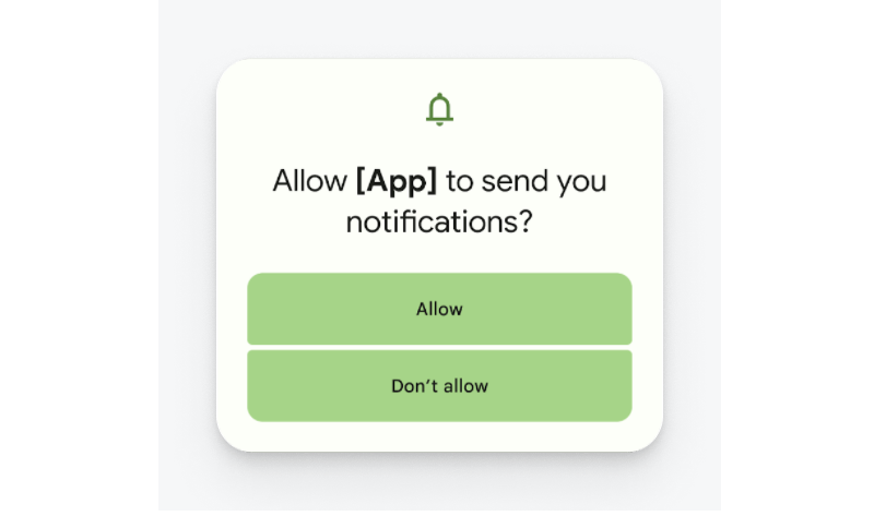Android opt-in