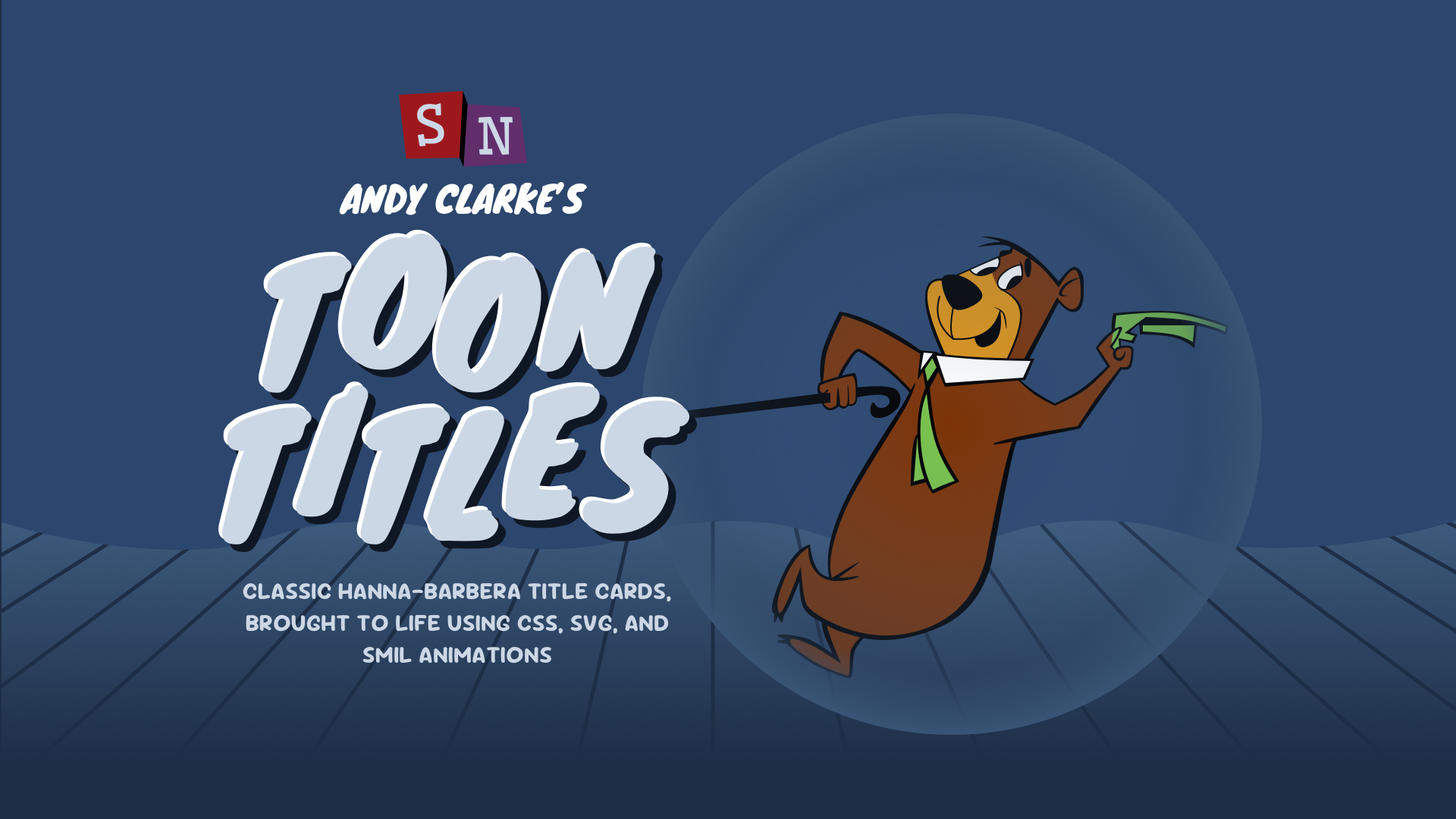 An example of Toon Titles from the website