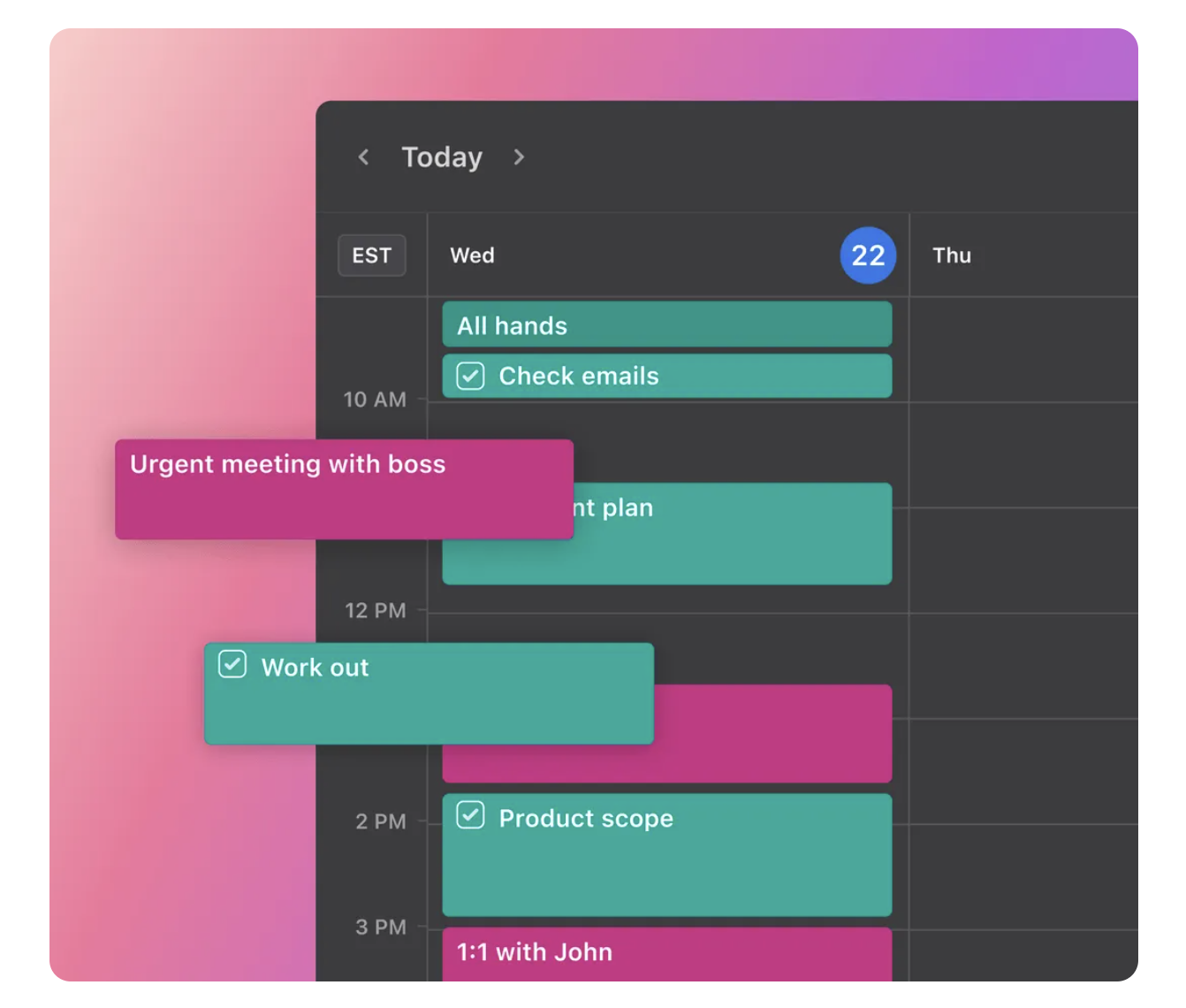 Screenshot from Motion