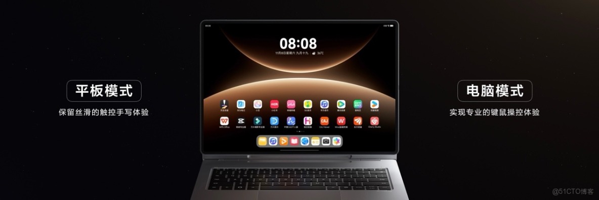 全新鴻蒙二合一平板電腦！華為MatePad Edge 11月25日正式發佈_數據_03