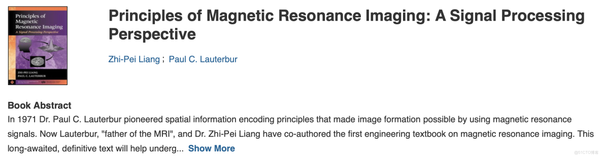 磁共振成像原理_相位編碼