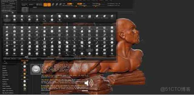 zbrush如何將某一側雕刻細節鏡像到另一側_建模_05