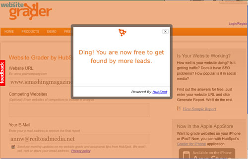 Website loader with pizzazz - HubSpot