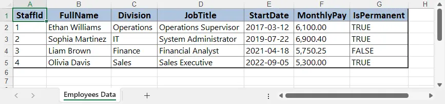 C#導出數據庫到Excel文件並設置格式