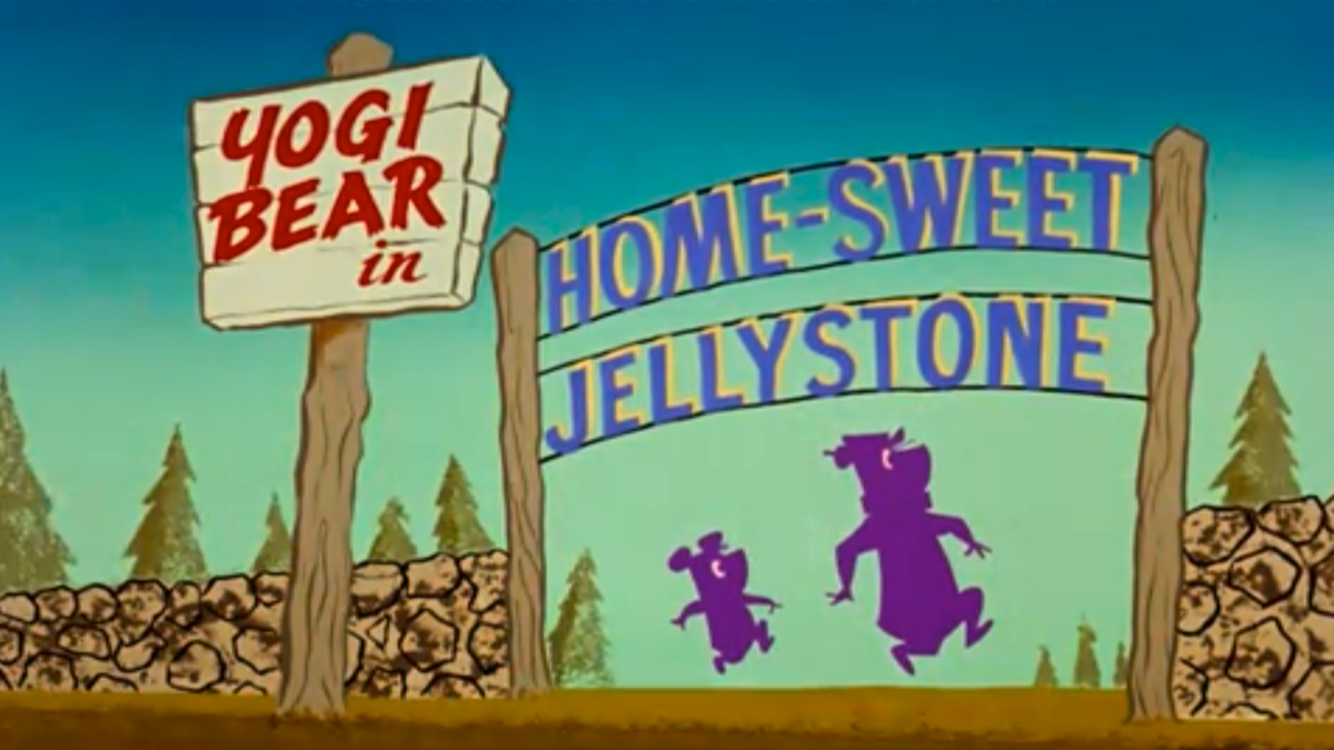 The Yogi Bear Show. An illustration from “Home Sweet Jellystone episode”