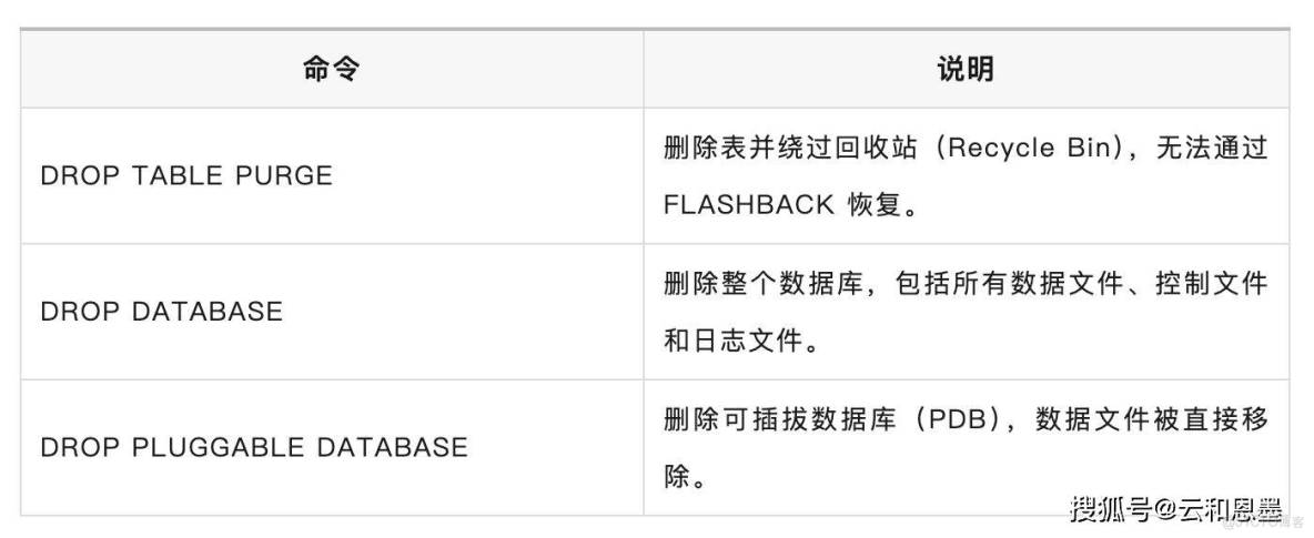 當回車鍵按下，風險已然開始：數據庫運維中的不可回退操作_數據字典_02
